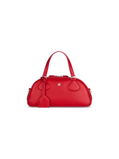 courrèges Courrèges Friday Bowling Baguette Bag 'Ruby'