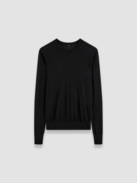 JOSEPH Superfine Cotton Silk Round Neck Jumper