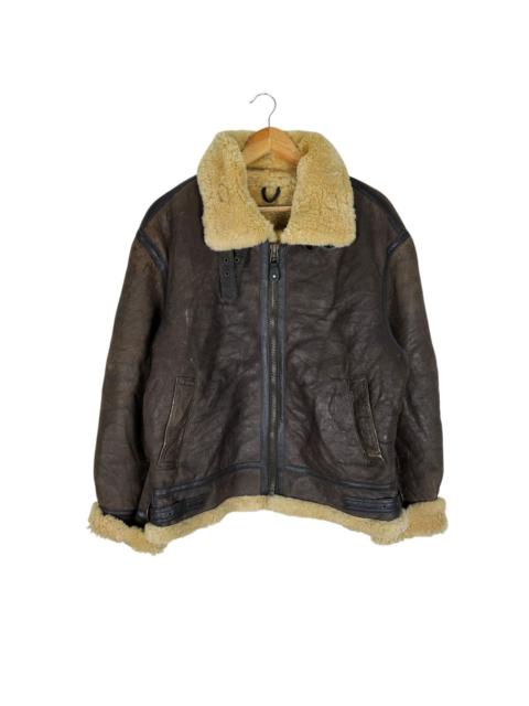 Other Designers Other - ❄️JKT TYPE B3 SHEEPSKIN SHEARLING AVIATOR LEATHER JACKET