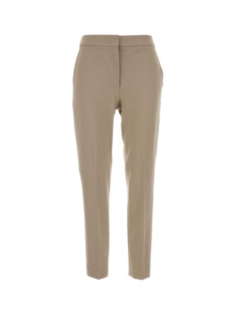 Max Mara Max Mara Women Beige Stretch Viscose Blend Pegno Pant