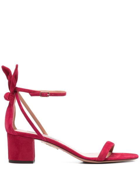AQUAZZURA 55mm Bow Tie sandals