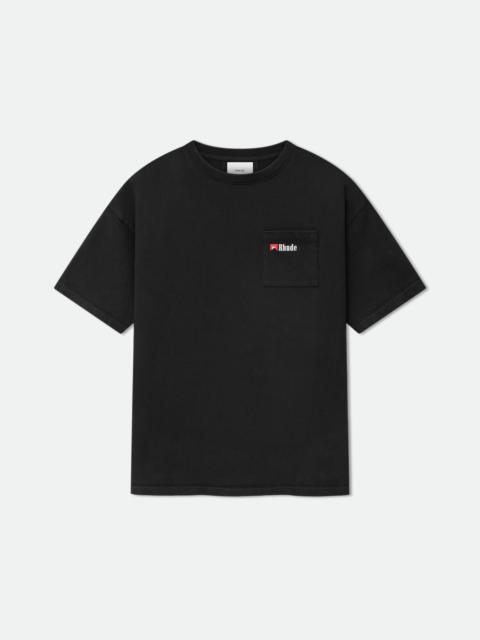 Rhude MOONLIGHT WOLF POCKET TEE