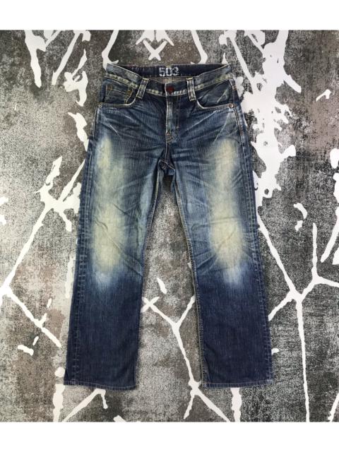 Other Designers Edwin - Edwin Blue Trip Jeans Rusty Blue Wash Denim KJ1830