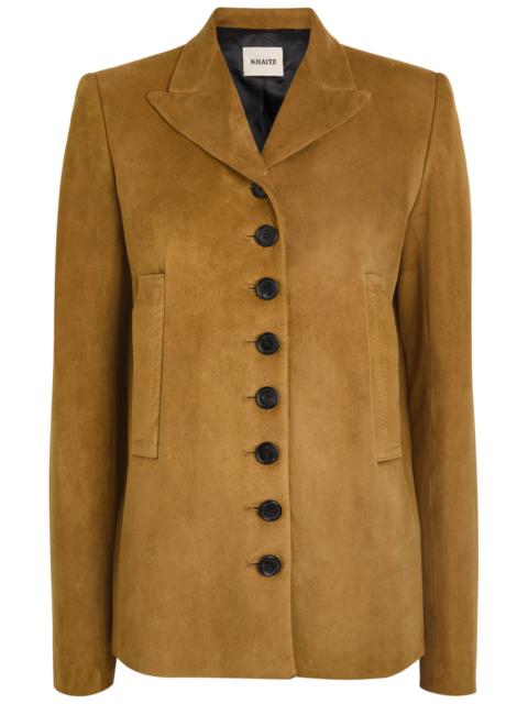 KHAITE Khaite Saraphina Suede Jacket