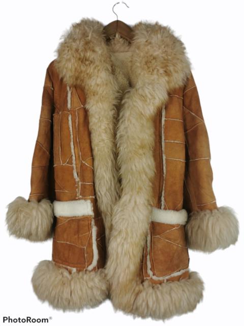 Other Designers Japanese Brand - Fur Leather Jacket