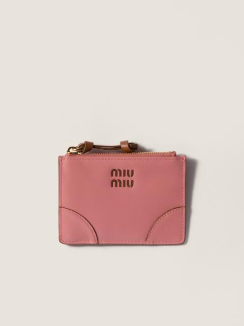 Miu Miu Leather card holder