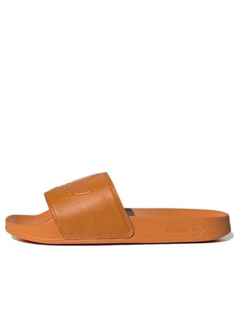 adidas adidas originals Adilette Lite Stylish Cozy Sports Slippers Orange GX8892