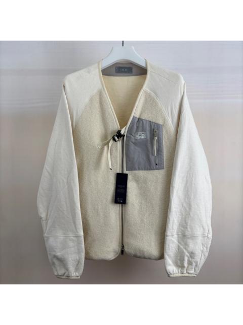 Dior Dior Teddy-Style Paneled Jacket with Clasp Closure