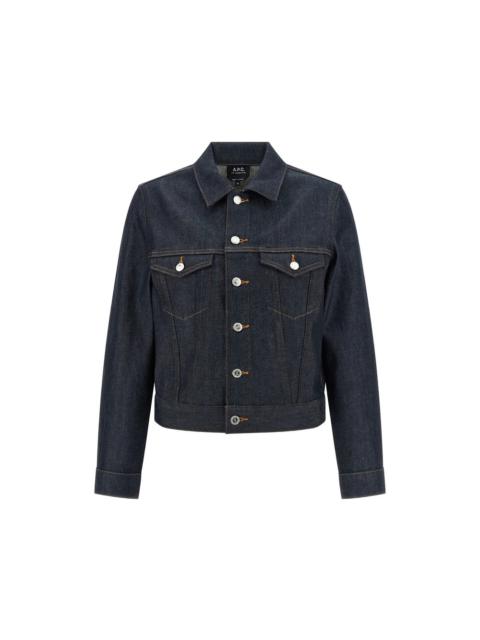 A.P.C. A.P.C. Blue Jackets - Denim Jackets Women
