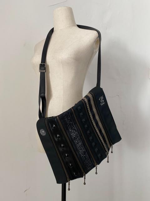 Jean Paul Gaultier Jean Paul Gaultier Dragon Pattern Deconstructed Crossbody Bag