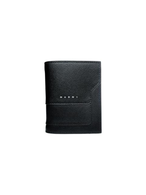 Marni BLACK LEATHER WALLET