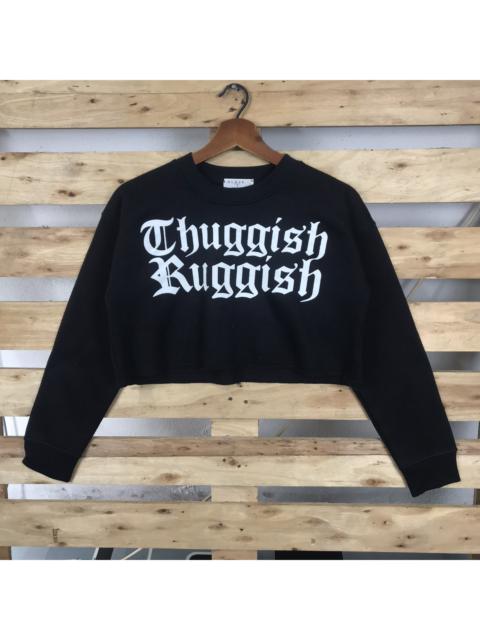 Other Designers Blank - bLAnk. Company Thuggish Ruggish Crop Top Sweatshirt