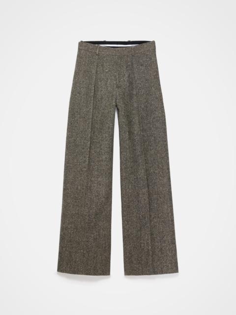 JW Anderson STRAIGHT LEG TROUSERS IN BEIGE