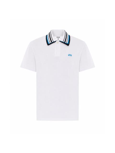 Loewe Loewe Men Mini Loewe Logo Polo