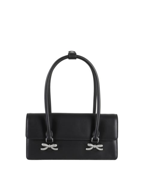 self-portrait self-portrait Black Soft Leather Shoulder Bag