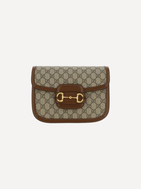 GUCCI Horsebit Shoulder Bag