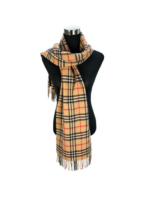 Burberry Vintage 90s BURBERRYS Nova Check Lambswool Muffler #A62-1487