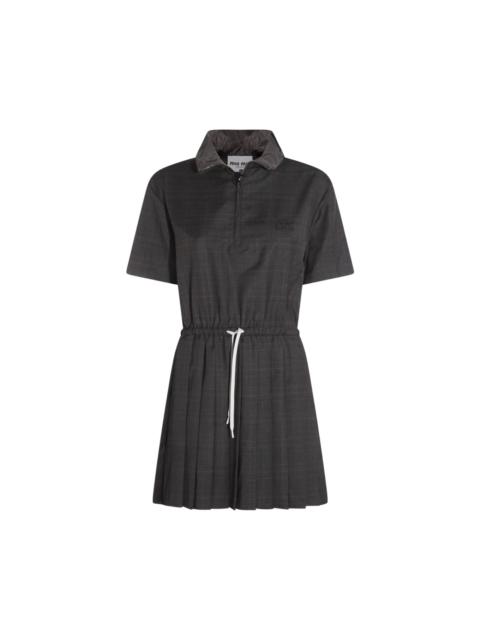 Miu Miu Grey Wool Dress
