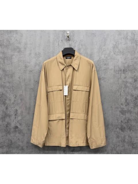 BALENCIAGA Balenciaga Embroidered Logo Cargo Jacket