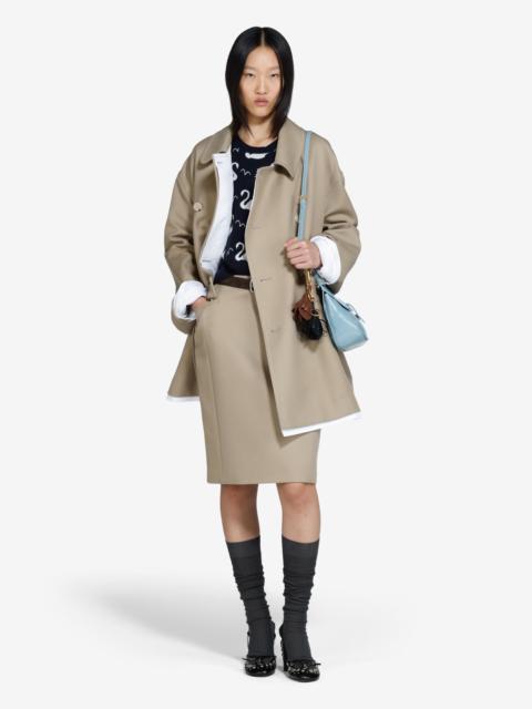 N°21 SHORT DOUBLE-BREASTED COAT