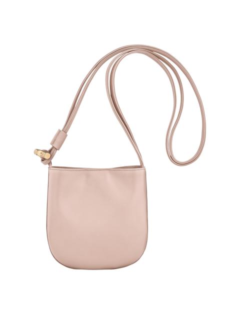 Longchamp Le Roseau S Crossbody bag Petal Pink - Leather