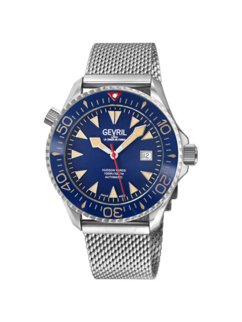 Other Designers Gevril Hudson Yards Automatic Blue Dial Men's Watch 48841B