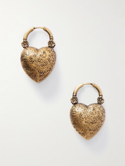 Chloé Laiton Gold-tone Earrings