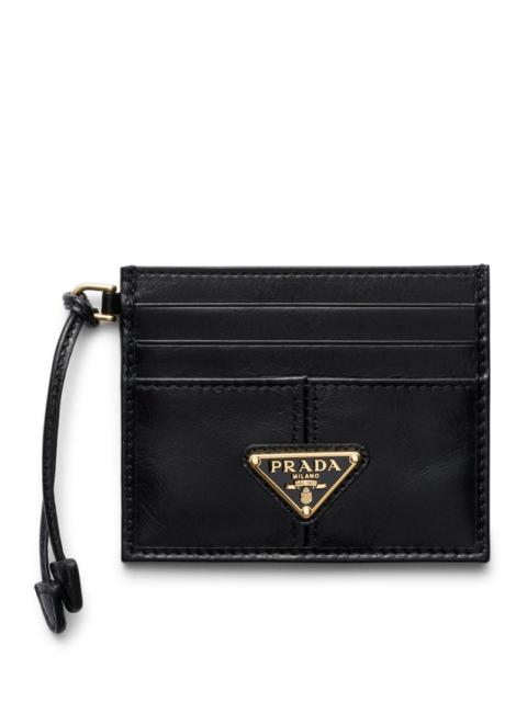 Prada Prada Women Leather Card Holder