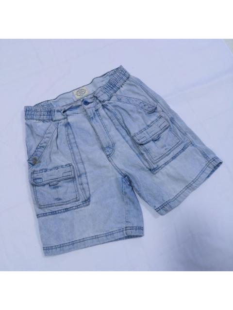 Other Designers Vintage 90’s St. Johns Bay Cargo Denim Jean Dad Shorts
