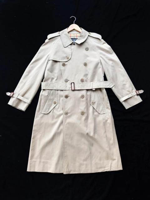 Other Designers Burberry Prorsum - Vintage Burberry Double Breasted Nova Check Trench Coat