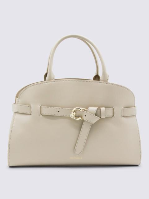 Other Designers Coccinelle Light Beige Leather Sabine Top Handle Bag
