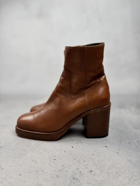 OFFICINE CREATIVE Officine Creative Leather Ankle Boots Artisan Heeled Boots