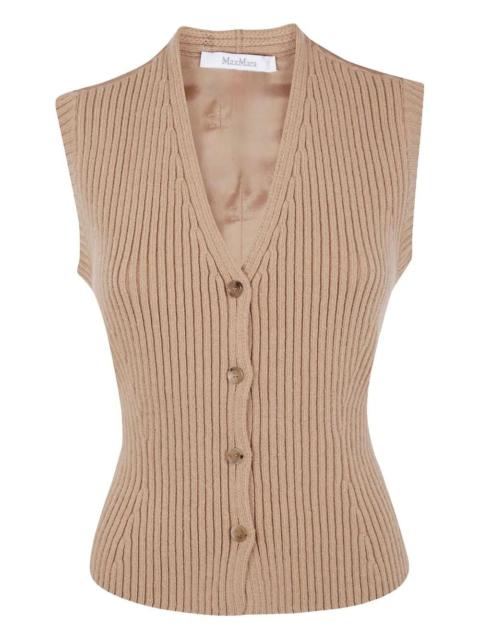 Max Mara "Madre" Knit Waistcoat
