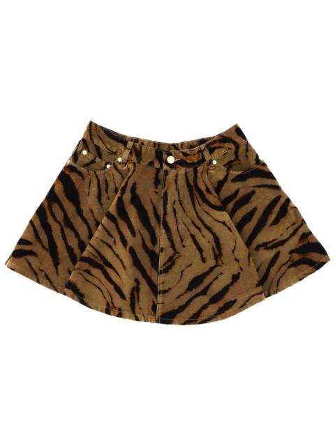 GANNI Ganni Women Animal Miniskirt