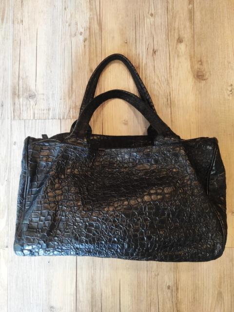 Other Designers Gianni Barbato - Reptile leather bag.Like Ziggy Chen or Uma Wang