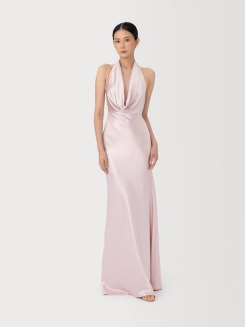 SAU LEE PEARL SATIN GOWN