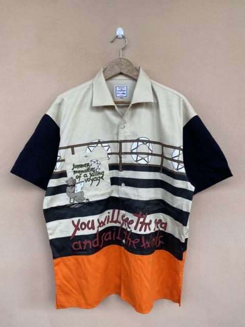 Other Designers Vintage - Steals💥 Vintage Jeans Charles Castelbajac Sport Polo Tshirt