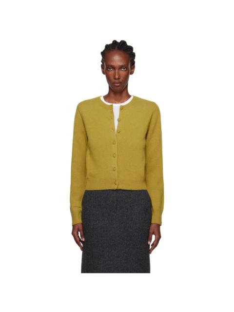 NOTHING WRITTEN Green Diene Round Cardigan