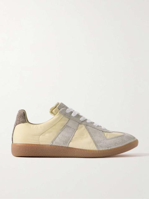 Replica Shell and Suede Sneakers