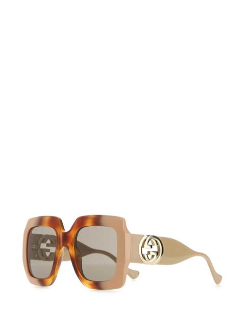 GUCCI Gucci Women Multicolor Acetate Sunglasses