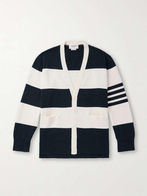 Striped Cotton Cardigan
