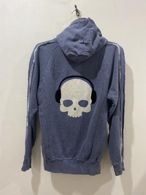 Distressed Hydrogen Skeleton Hoodie