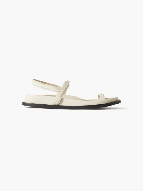 ST. AGNI Keko leather sandals