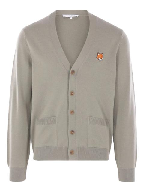 Maison Kitsuné Maison Kitsuné Fox-head Cardigan