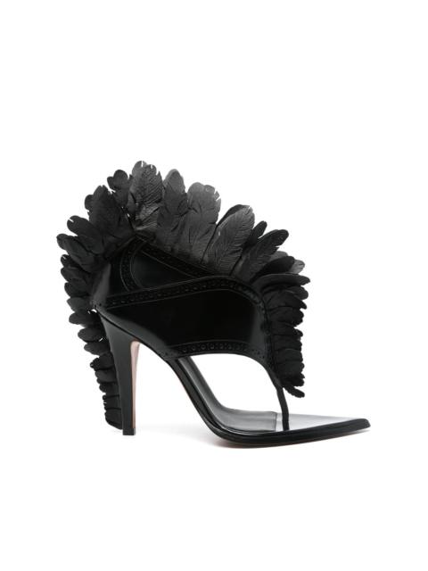 Alexander Mcqueen Black Sandals Women