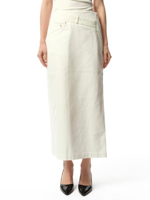 Loewe Deconstructed Skirt AF in White