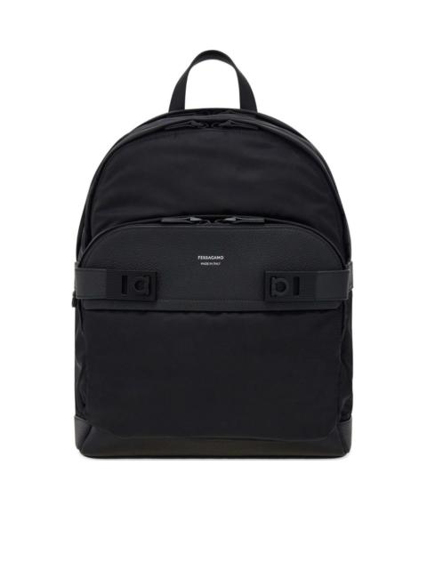 Twins nylon backpack