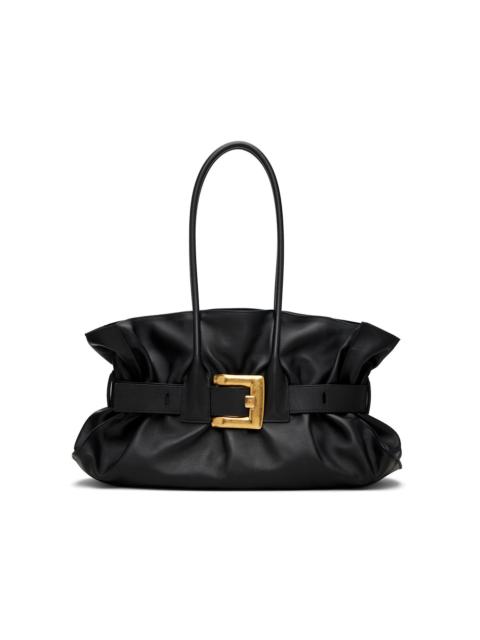 Balmain Black Large Calfskin Anthem Tote