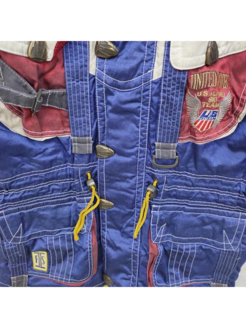 Other Designers Phenix Ski Jacket Large / Vintage Colorblock Winter Jacket Retro 80s/90s Style, United States Alpine