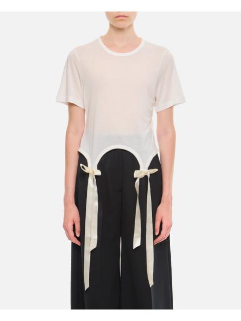 Simone Rocha Simone Rocha Women Easy T-Shirt W/ Bow Tails